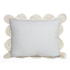 Hand Made Crochet Cotton Boudoir Pillow Mélange Home