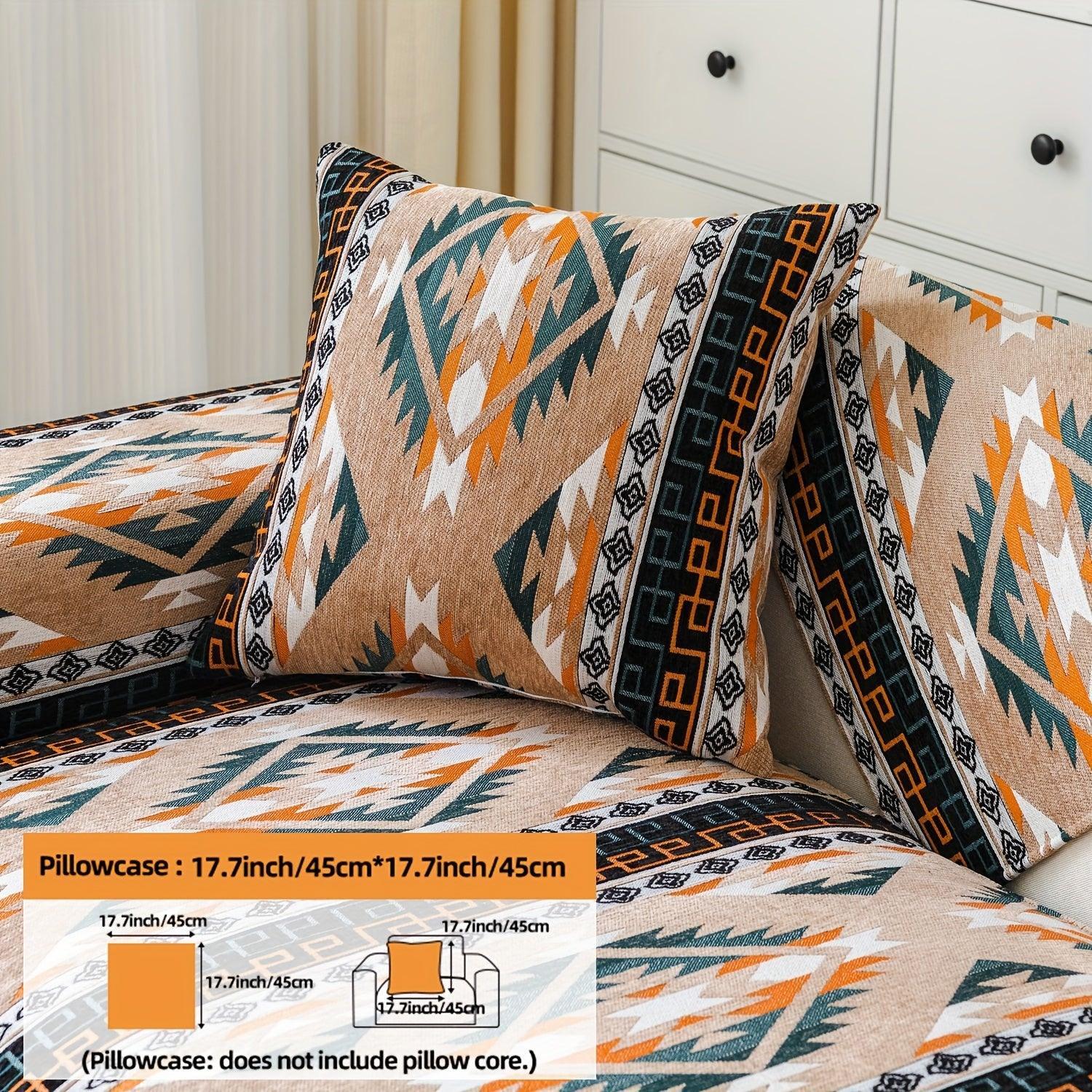 Linen Couch Slipcover | Boho Dog Proof Couch Slipcovers for All-Season topspet