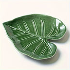 Spoon Rest - Non-Slip Ceramic Leaf