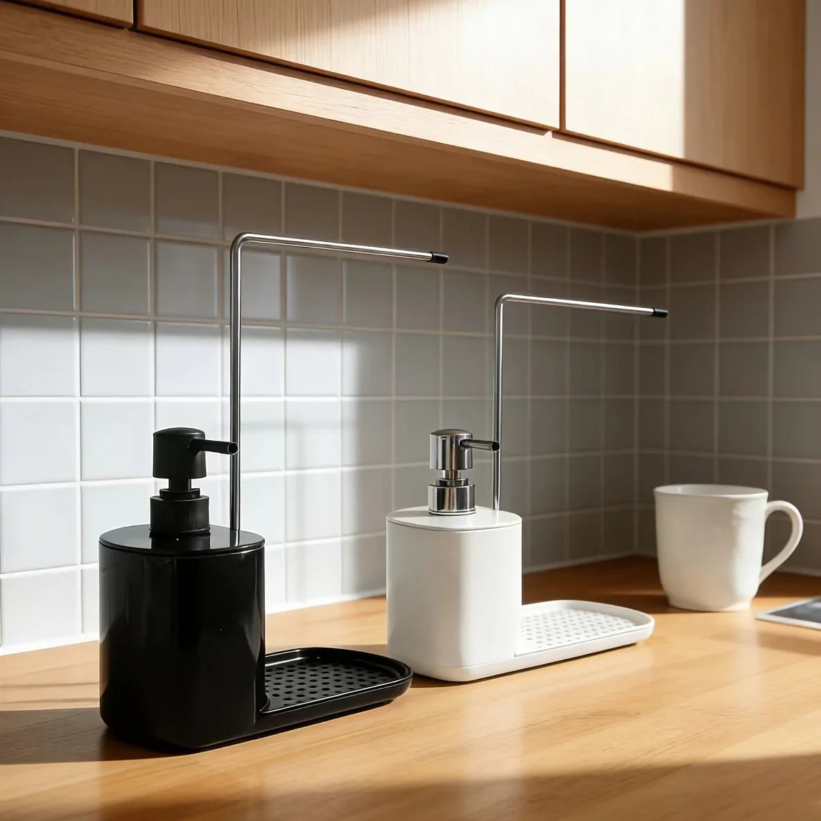 Soap Dispenser - Multifunctional Kitchen Storage