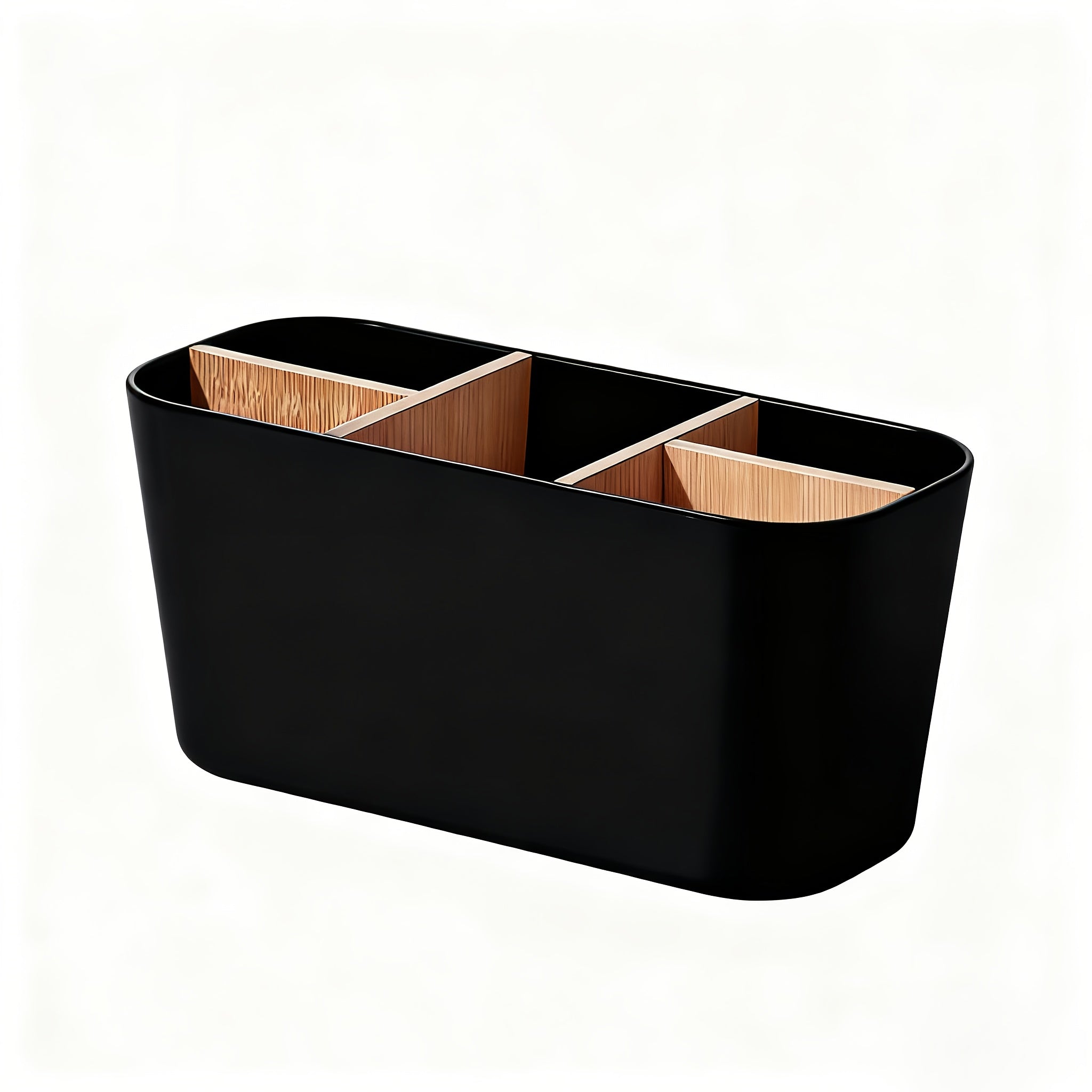 Toothbrush Holder - 5-slot Plastic Bathroom