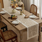 Table Runner - Waterproof Polyester Floral
