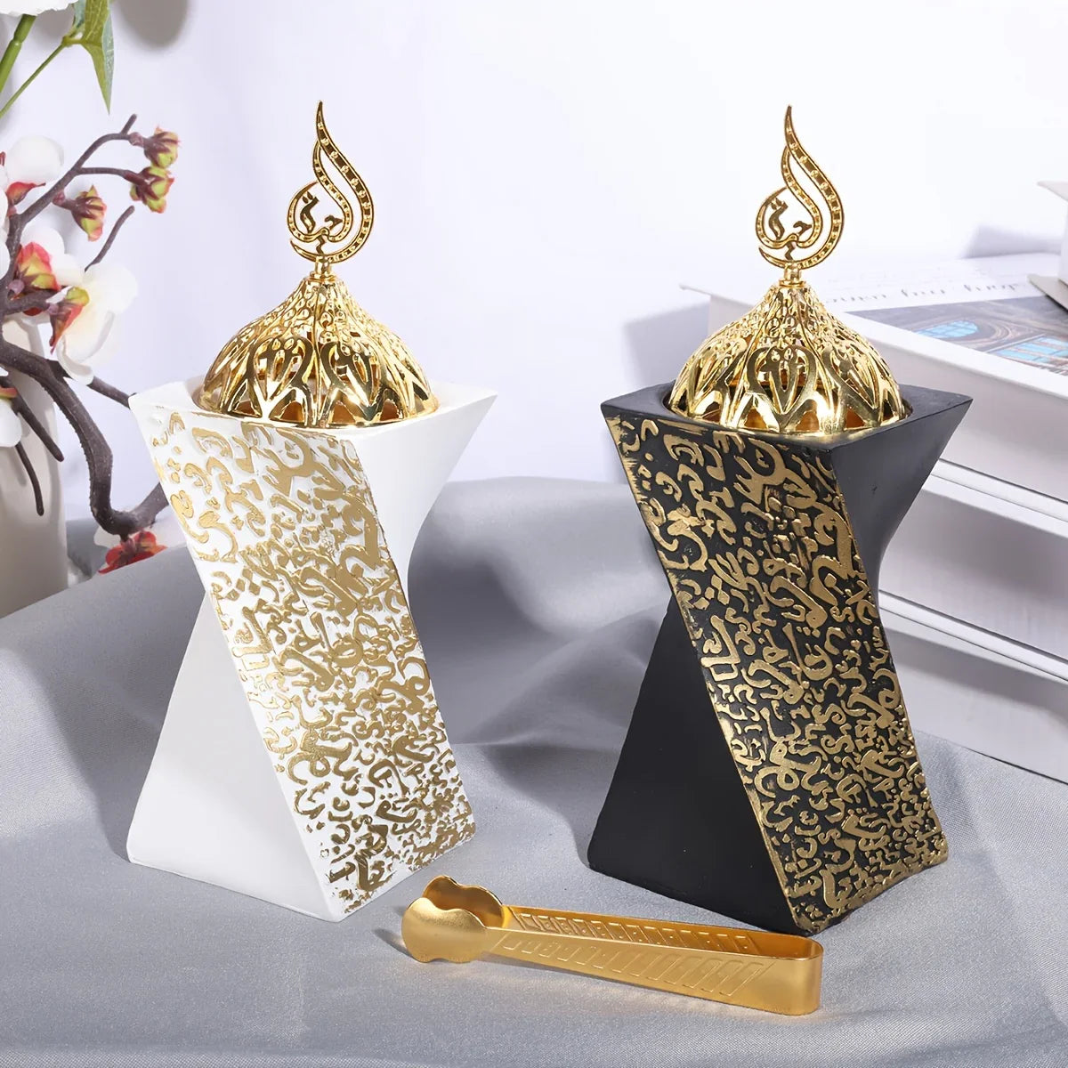 Incense Holder - Arabic Gold Unfragranced