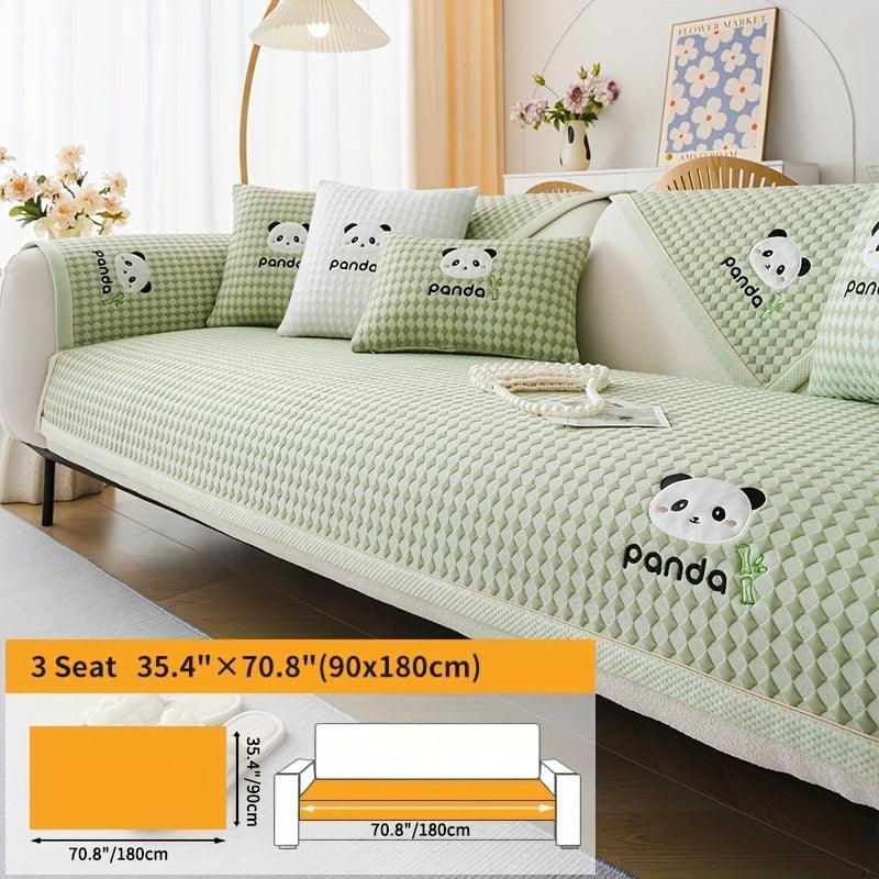 Waterproof Couch Cover, Non-Slip Panda Pattern Sofa Cover topspet