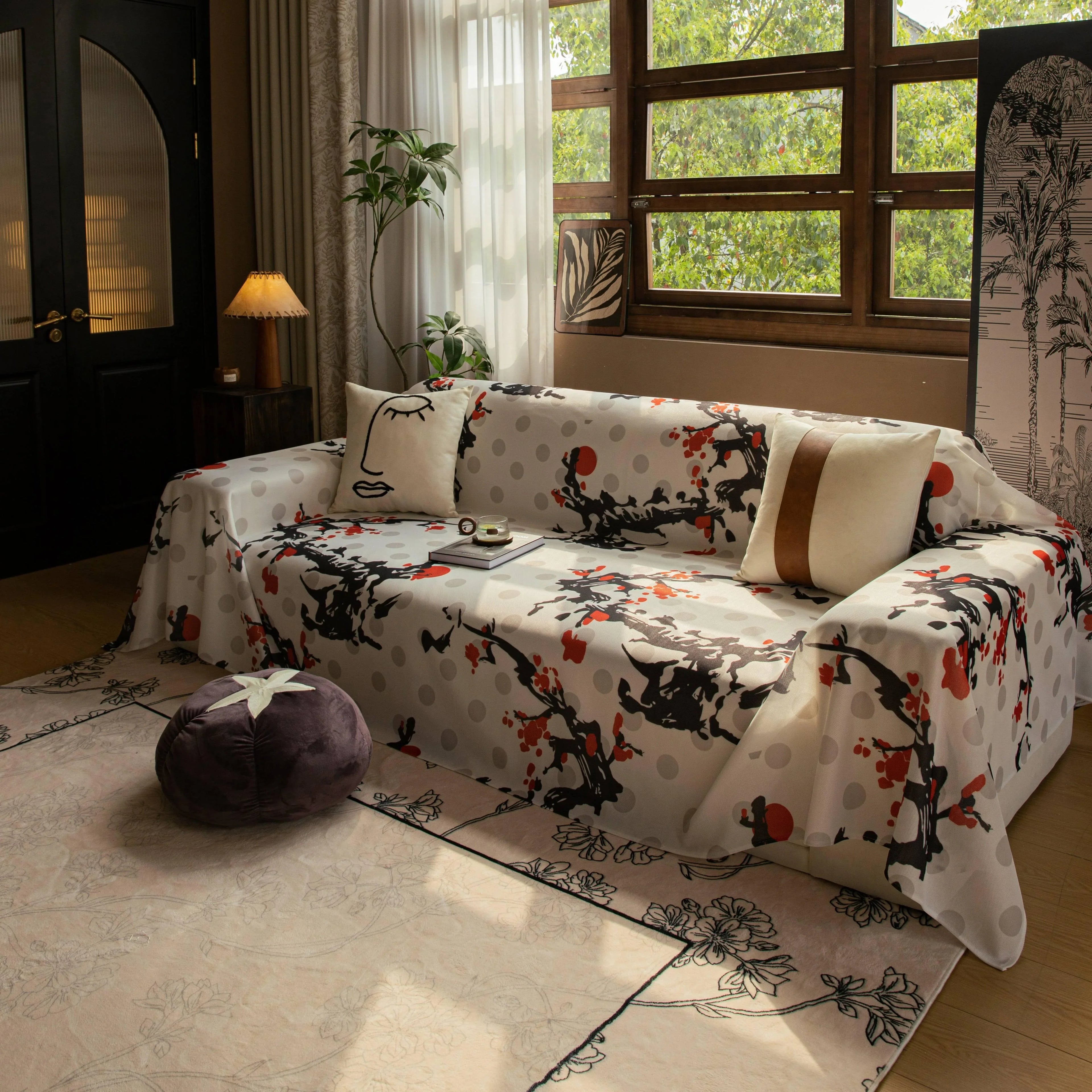 Ice Silk Extra Large Sofa Cover| Fully Protection & Cool Experience topspet