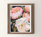 A Soft Blooming Art Print – Gentle & Serene Wall Decor