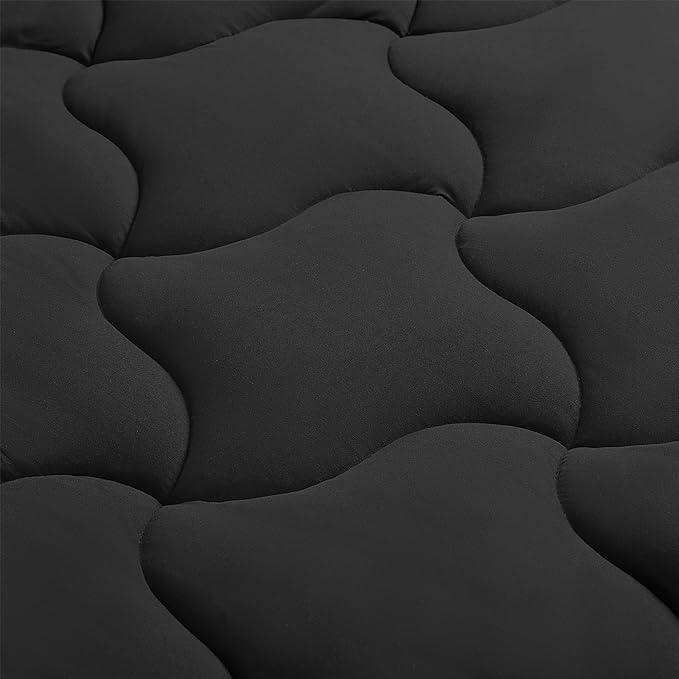 Cooling Mattress Pad Black  for Hot Sleepers