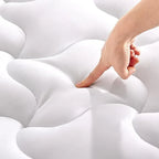 Cooling Mattress Pad White for Hot Sleepers