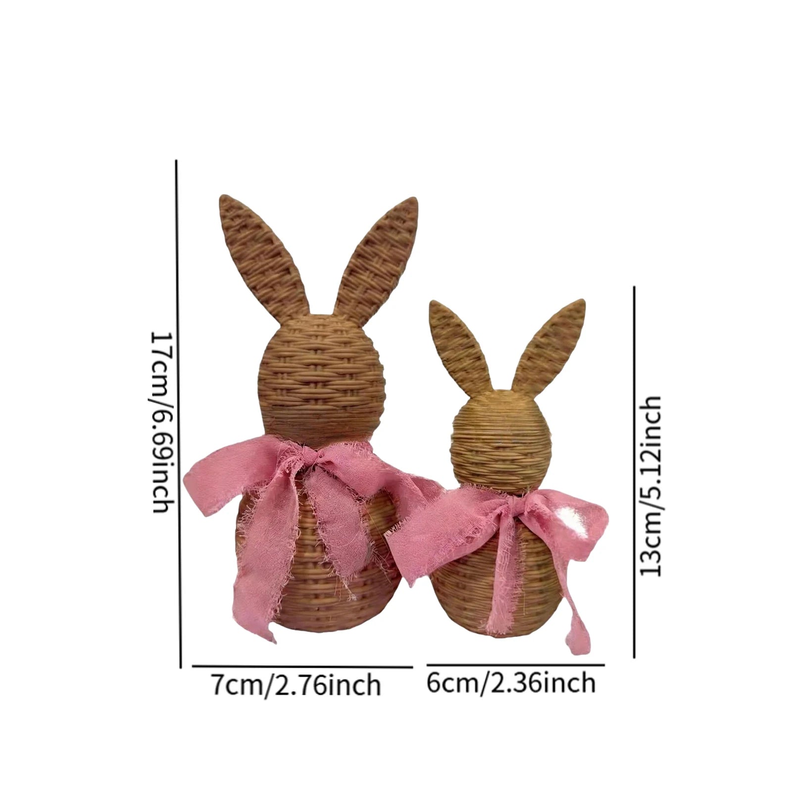 Ornament - Decorative Woven Rabbit
