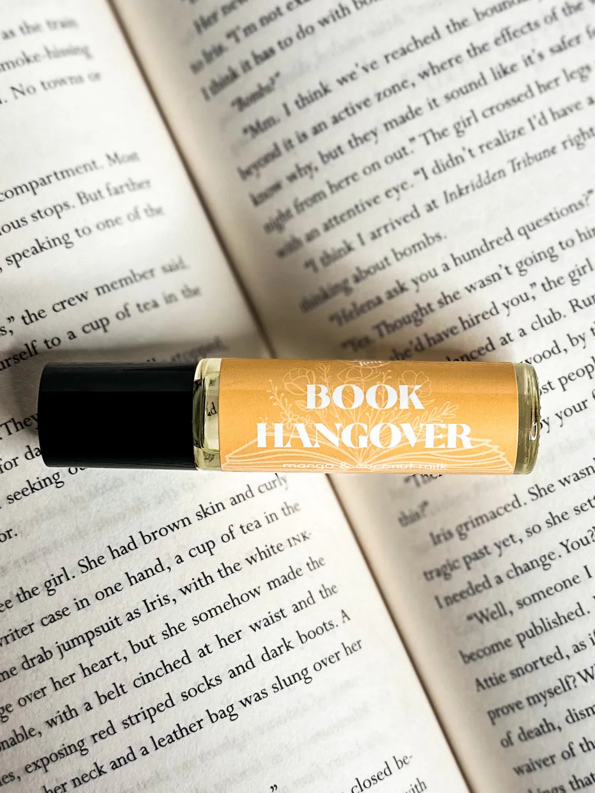 Book Hangover Perfume Oil In the Wick of Time