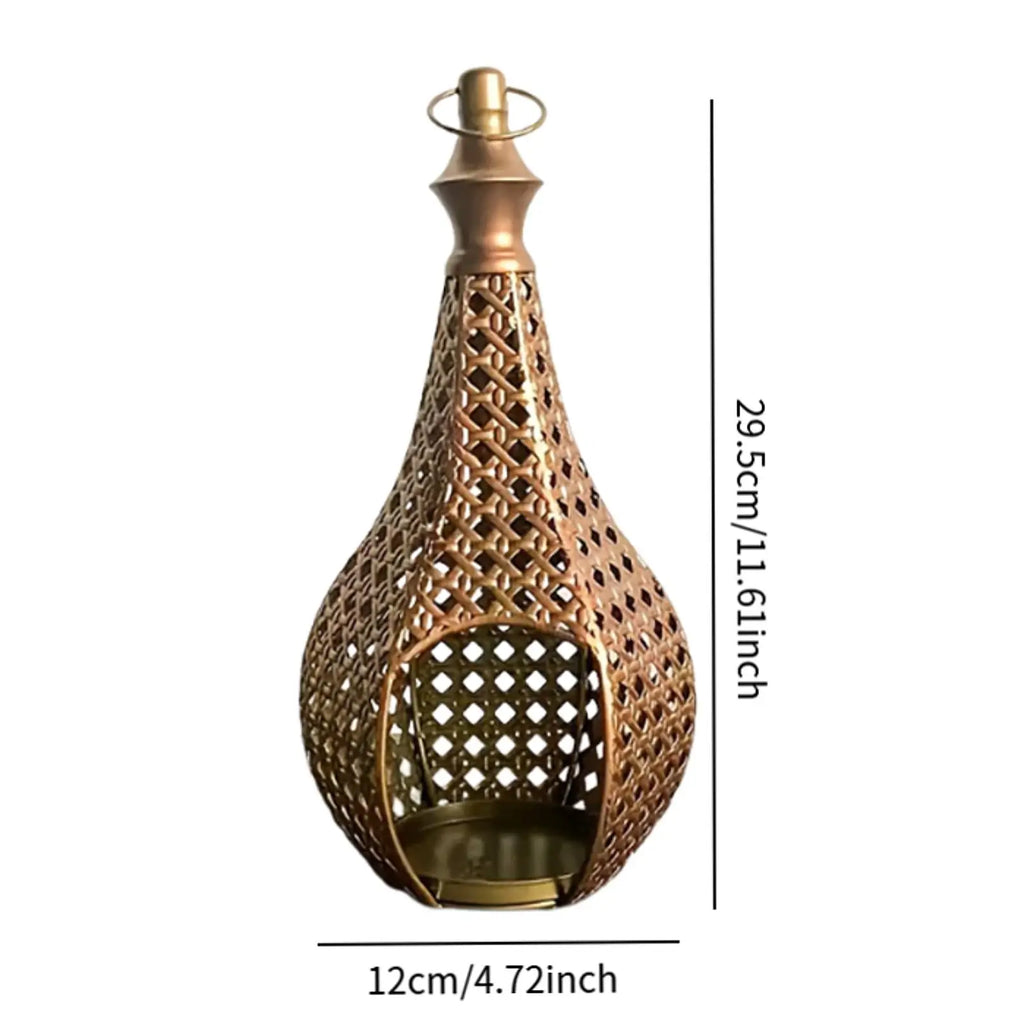 Candle Holder - Metal Vintage Tea Light