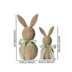 Ornament - Decorative Woven Rabbit
