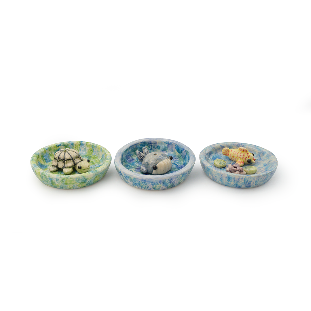 Sea Creature Incense Holders