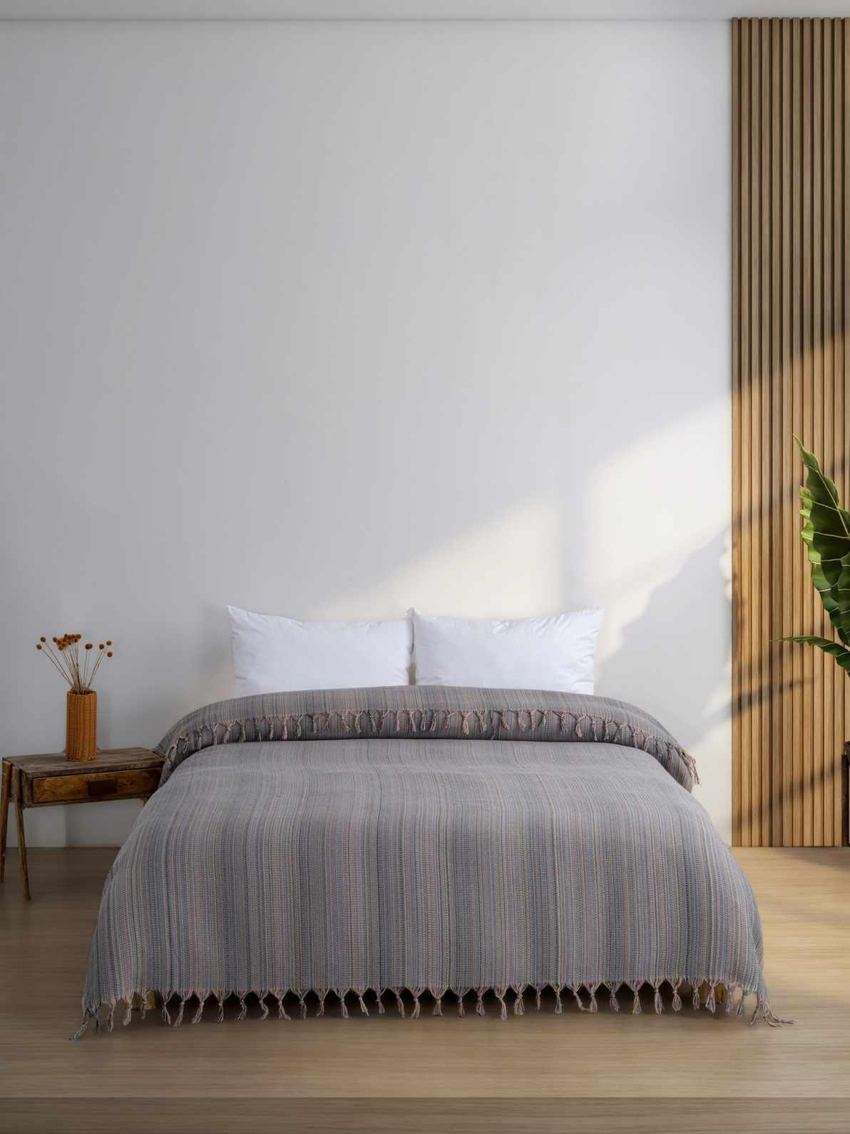 Ala King Size Blanket, texture detail - House Of Avana