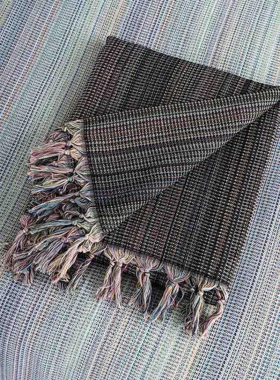 Ala King Size Blanket, back view - House Of Avana