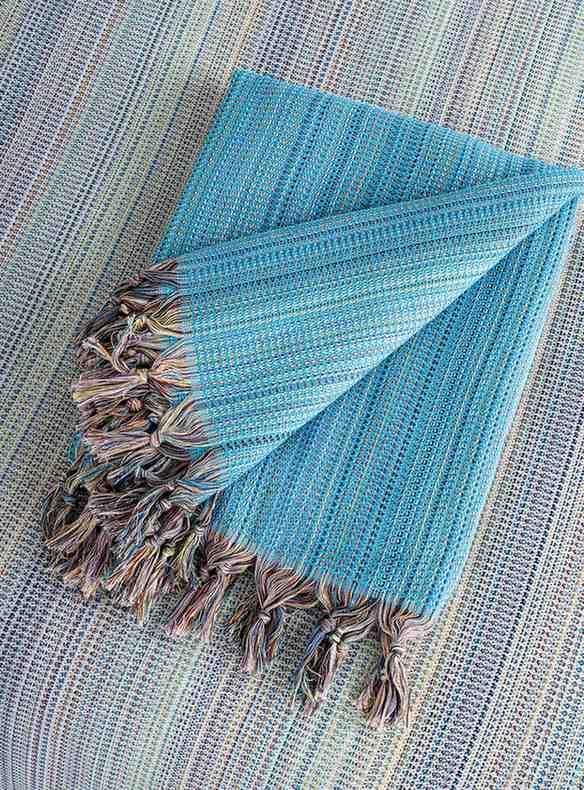 Ala King Size Blanket, side view - House Of Avana