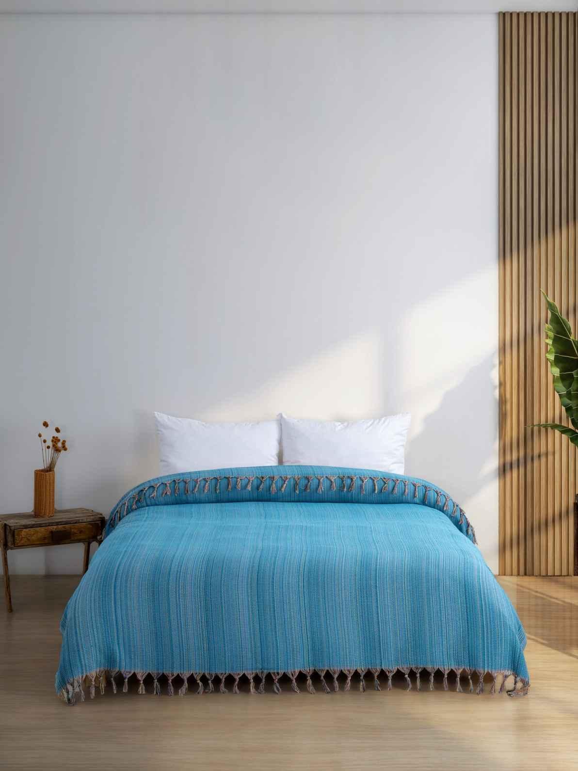Ala King Size Blanket, angled view - House Of Avana