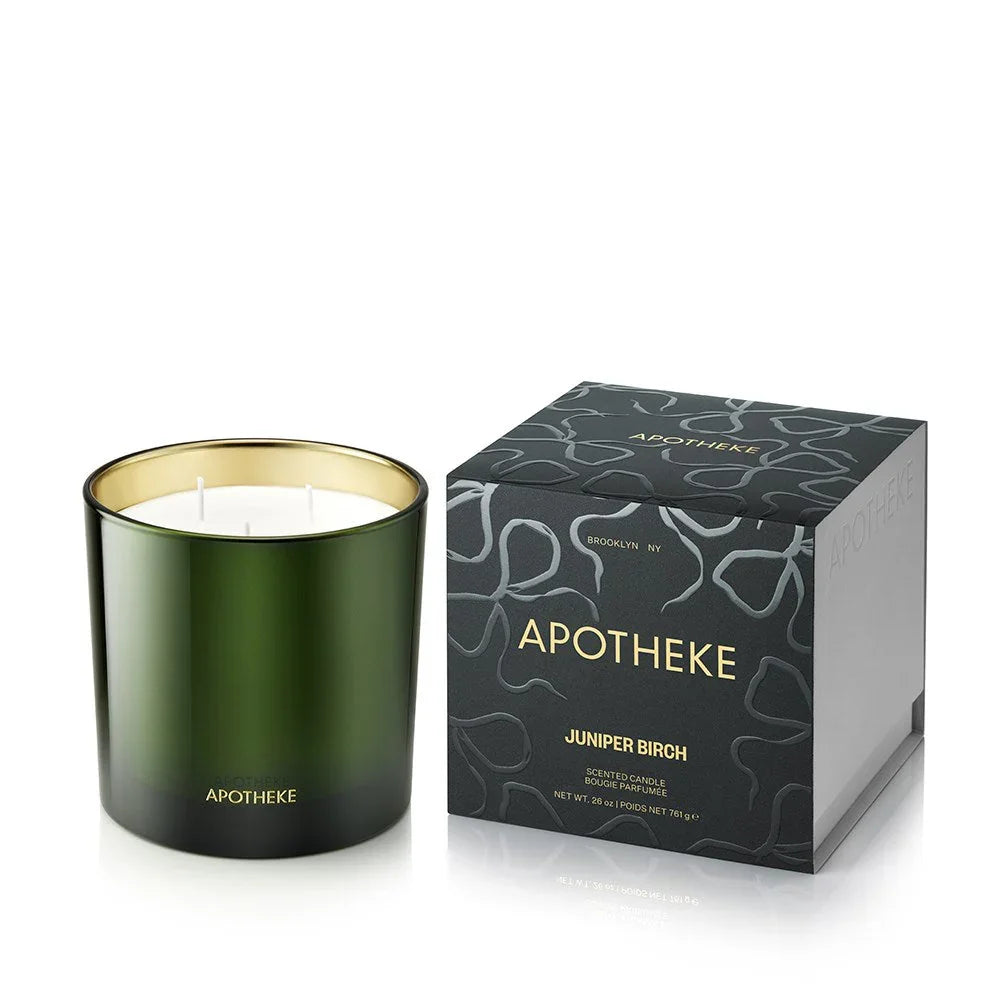 Juniper Birch 3-Wick Candle APOTHEKE