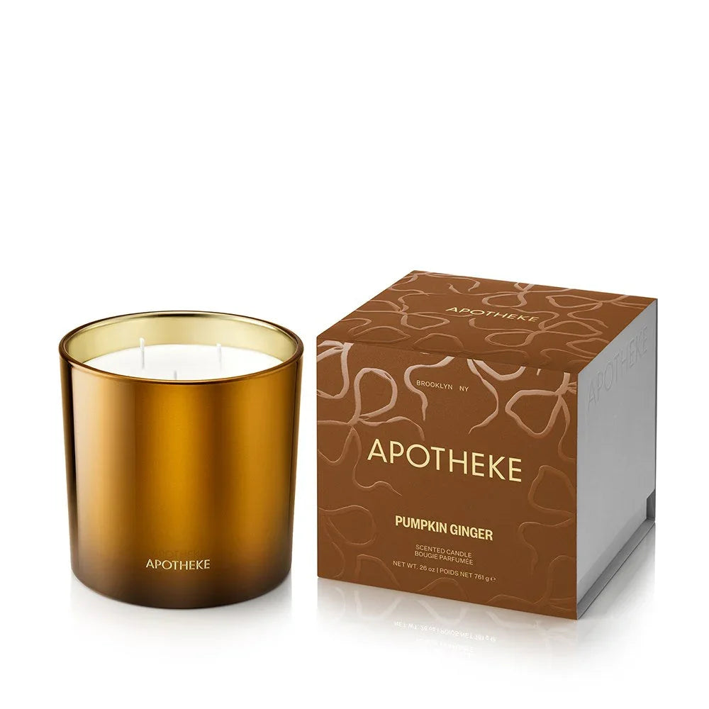 Pumpkin Ginger 3-Wick Candle APOTHEKE