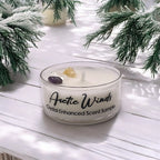 Arctic Winds, Premium Coconut-Soy Wax Tea Light Crystal Candle, 1oz - House of Avana