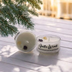 Arctic Winds, Premium Coconut-Soy Wax Tea Light Crystal Candle, 1oz - House of Avana