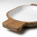 House of Avana Small Boat Mango Wood Serving Tray
