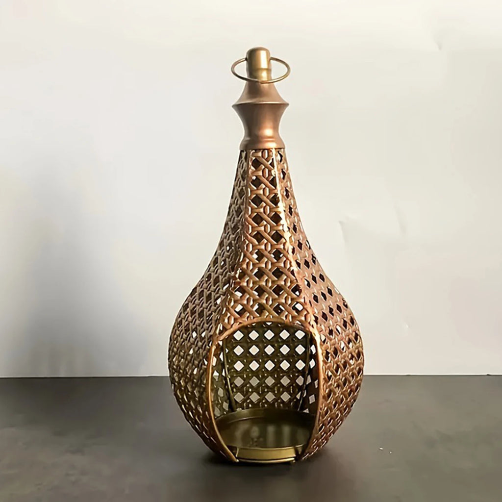 Candle Holder - Metal Vintage Tea Light