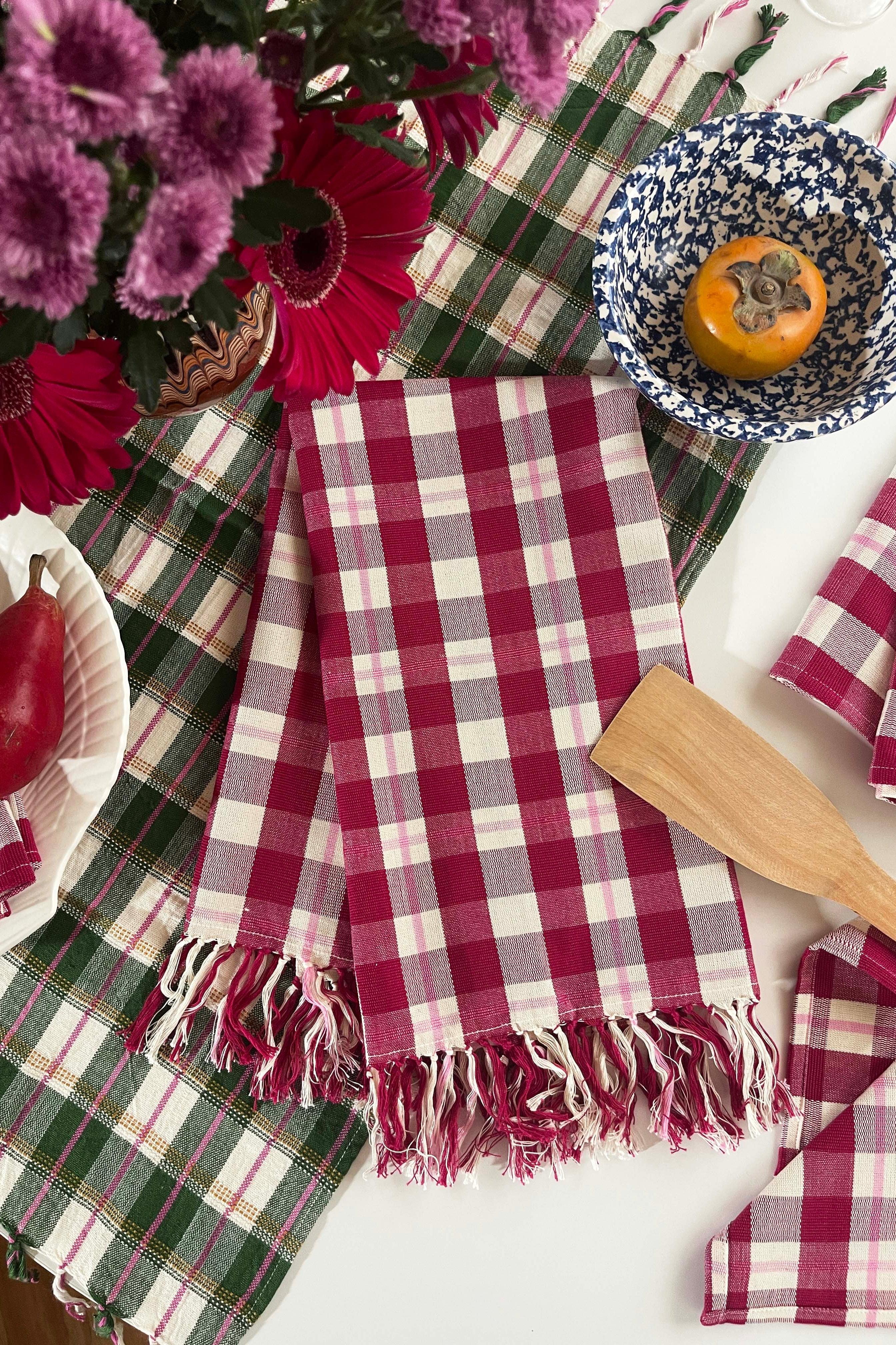 Abigail Plaid Kitchen Towel Archive New York