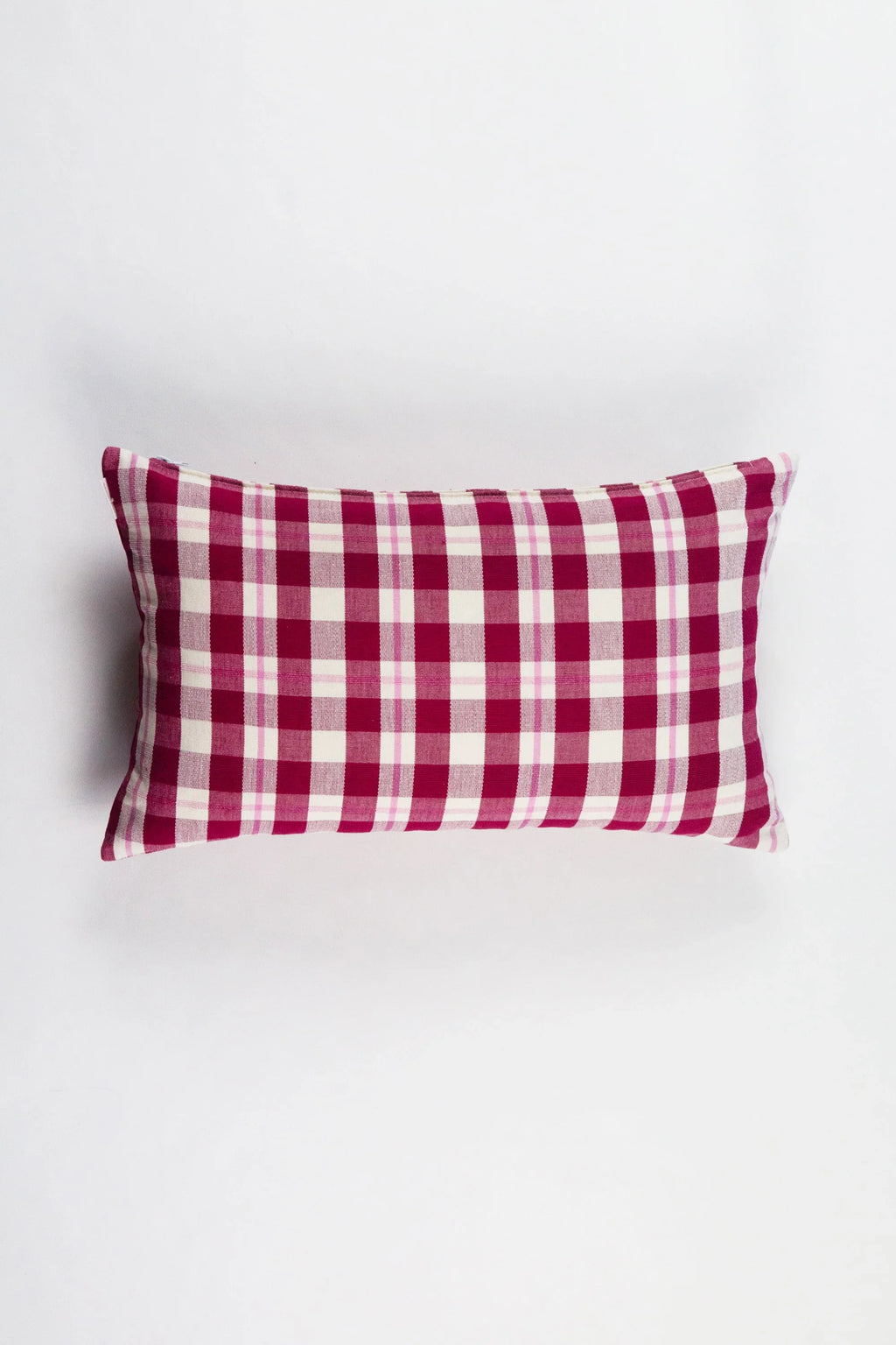 Abigail Cranberry Plaid Pillows Archive New York