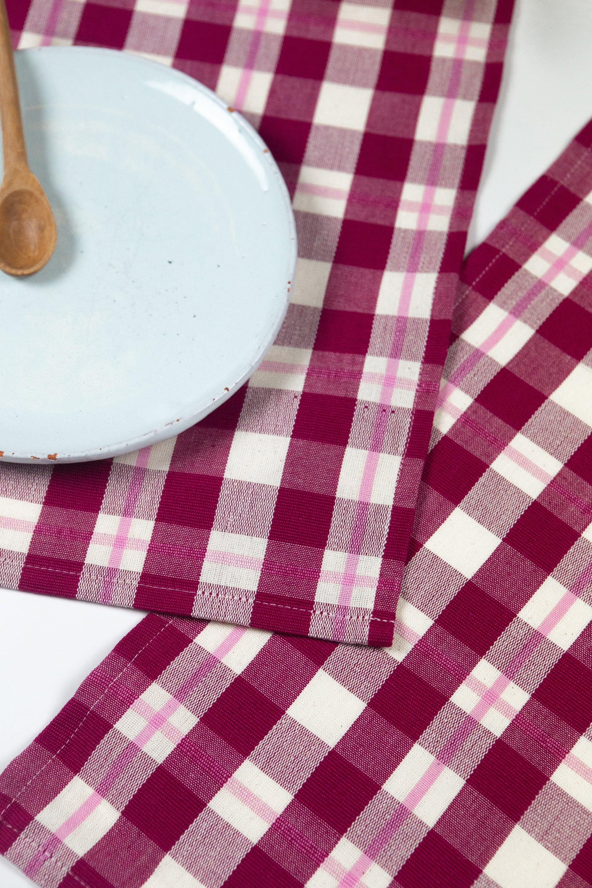 Abigail Plaid Placemat Set Archive New York