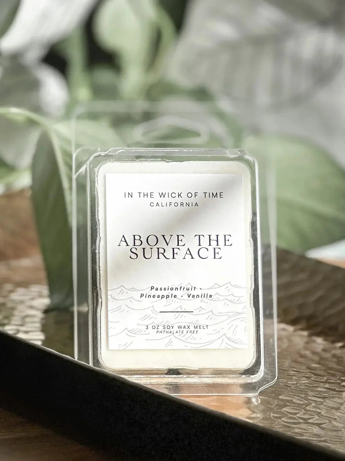 Above the Surface Wax Melt, front view - House Of Avana