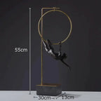 Creative Gymnastic Figure Statue Desk Decoration Acrobat Character Resins Sculpture Crafts Ornaments... - House Of Avana
