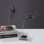 Creative Gymnastic Figure Statue Desk Decoration Acrobat Character Resins Sculpture Crafts Ornaments... - House Of Avana
