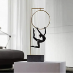Creative Gymnastic Figure Statue Desk Decoration Acrobat Character Resins Sculpture Crafts Ornaments... - House Of Avana