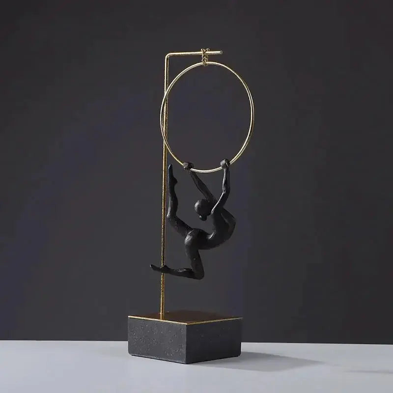 Creative Gymnastic Figure Statue Desk Decoration Acrobat Character Resins Sculpture Crafts Ornaments... - House Of Avana
