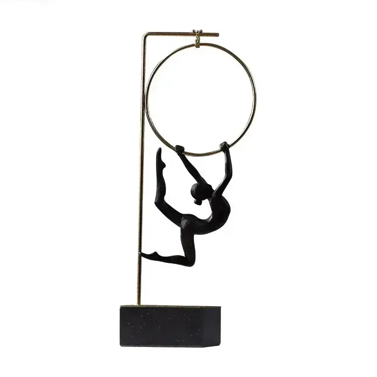 Creative Gymnastic Figure Statue Desk Decoration Acrobat Character Resins Sculpture Crafts Ornaments... - House Of Avana