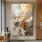 Luxury Canvas Abstract Art High Quality Wall Decor, front view - House Of Avana