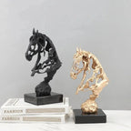 Abstract Hollow Horse Head Sculpture – Modern Metal Home Decor | Horse Sculpture | product view 16 | Abstract home decor | House of Avana