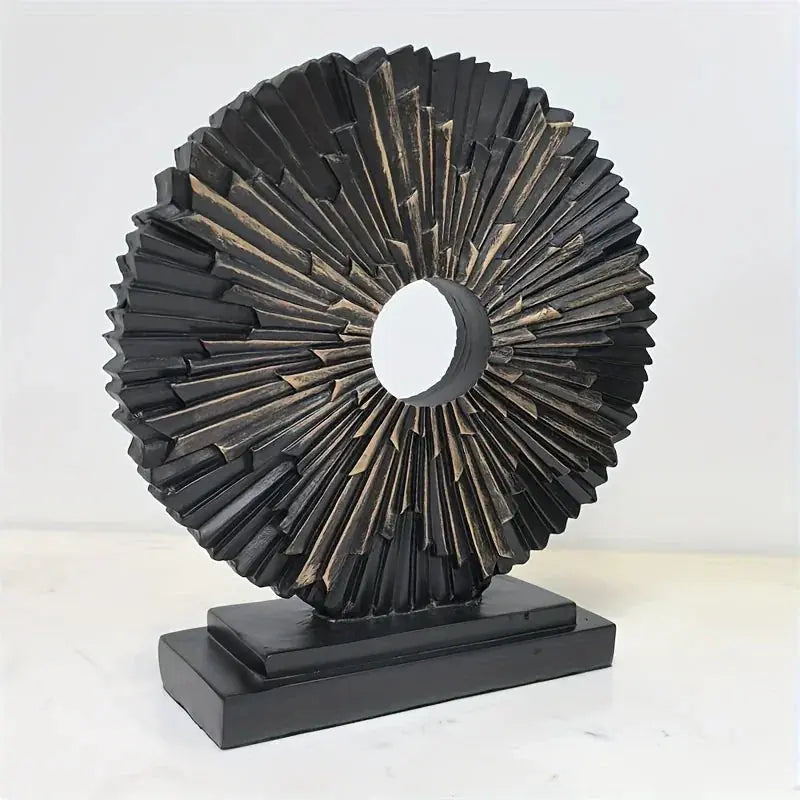 Solar Flower Sculpture - Colorful Outdoor Powered, dimensions view - House Of Avana