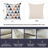 Abstract Black Gold Woman Face Print Cushion Cover - House Of Avana