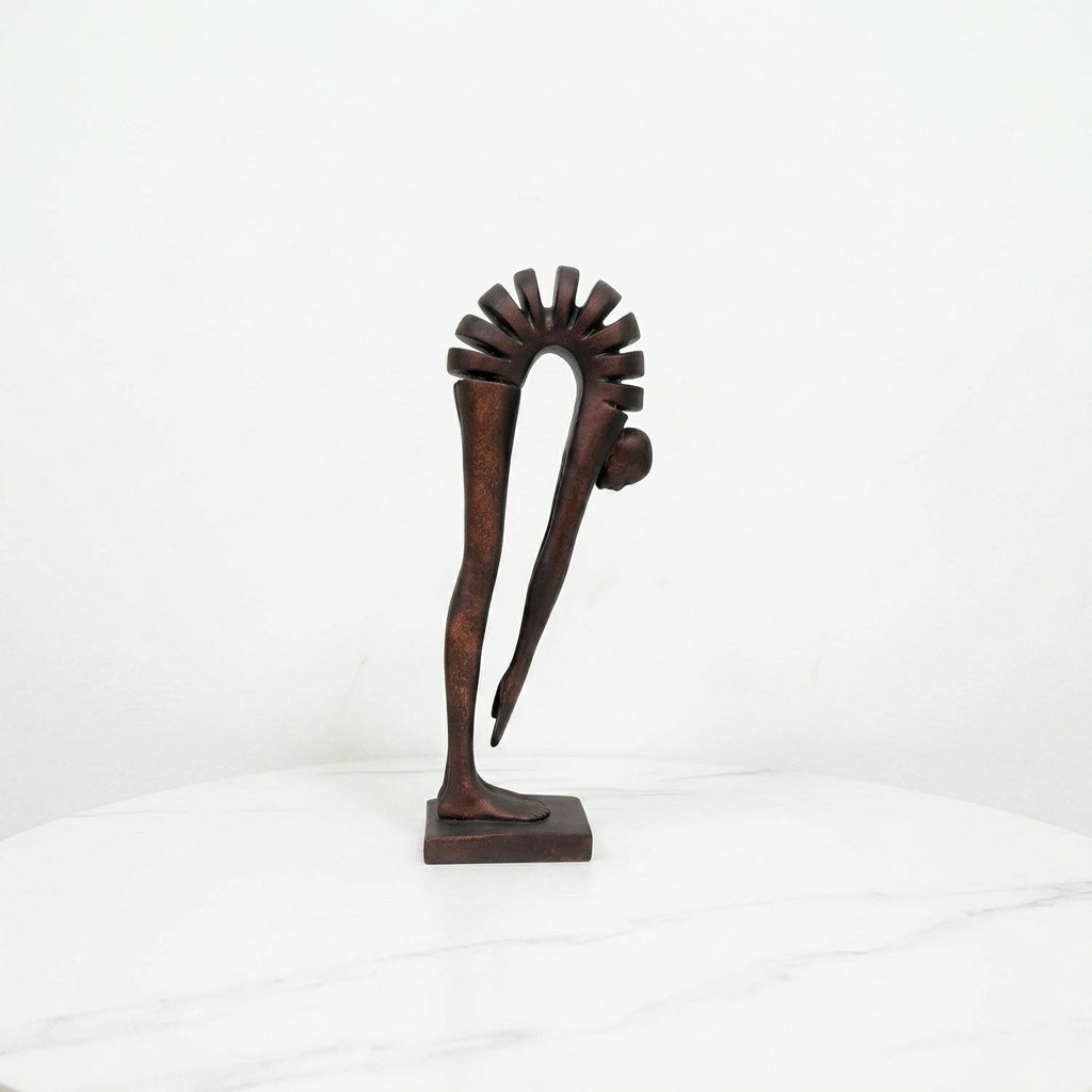 Modern Artistic Bending Human Sculpture