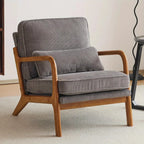 Accent Chair - Blue White Striped Upholstered, product packaging - House Of Avana
