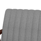 Accent Chair - Grey Tufted Wooden Legs, product packaging - House Of Avana