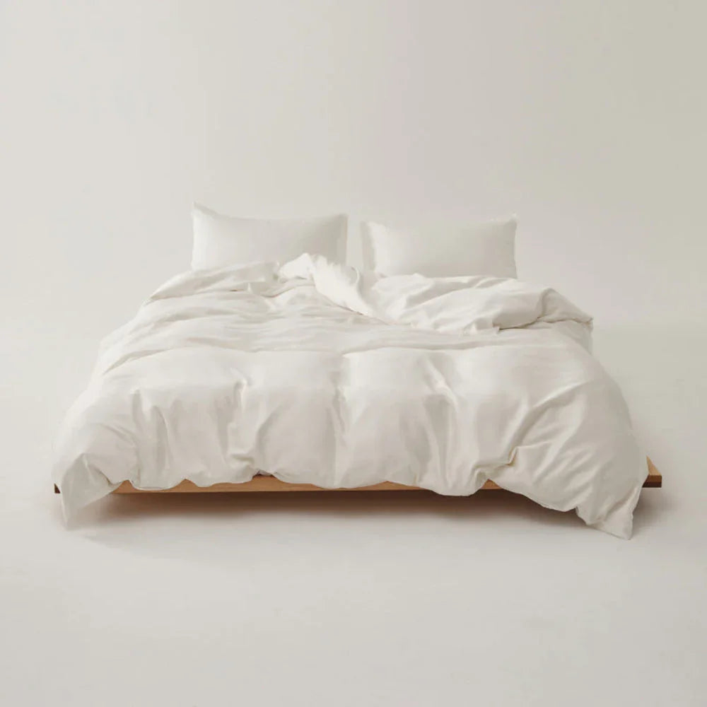 Adeline Pastel Silky Cooling TENCEL™ Bedding Set / Pink Ever Lasting