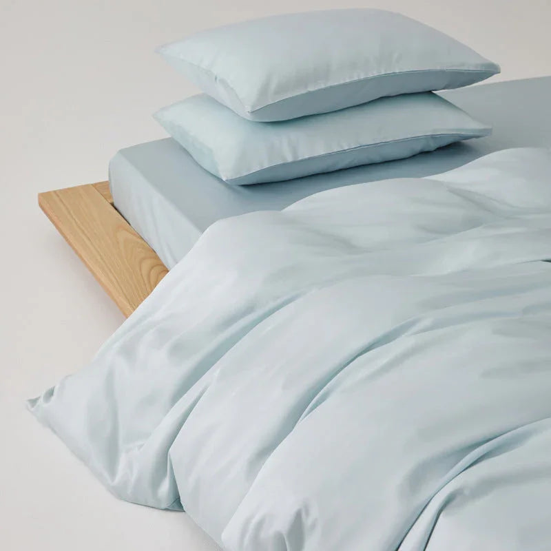Adeline Pastel Silky Cooling TENCEL™ Bedding Set / Pink Ever Lasting