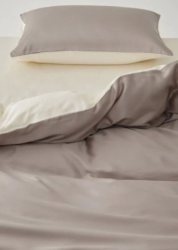 Adeline Pastel Silky Cooling TENCEL™ Bedding Set / Pink Ever Lasting