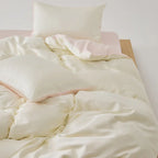 Adeline Pastel Silky Cooling TENCEL™ Bedding Set / Pink Ever Lasting