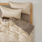 Adeline Pastel Silky Cooling TENCEL™ Bedding Set / Pink Ever Lasting