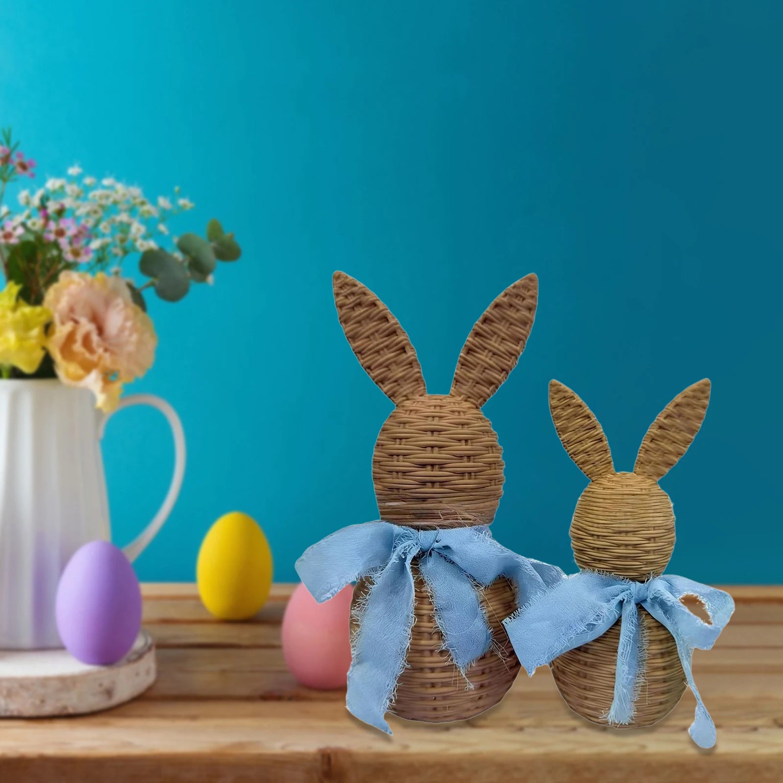 Ornament - Decorative Woven Rabbit