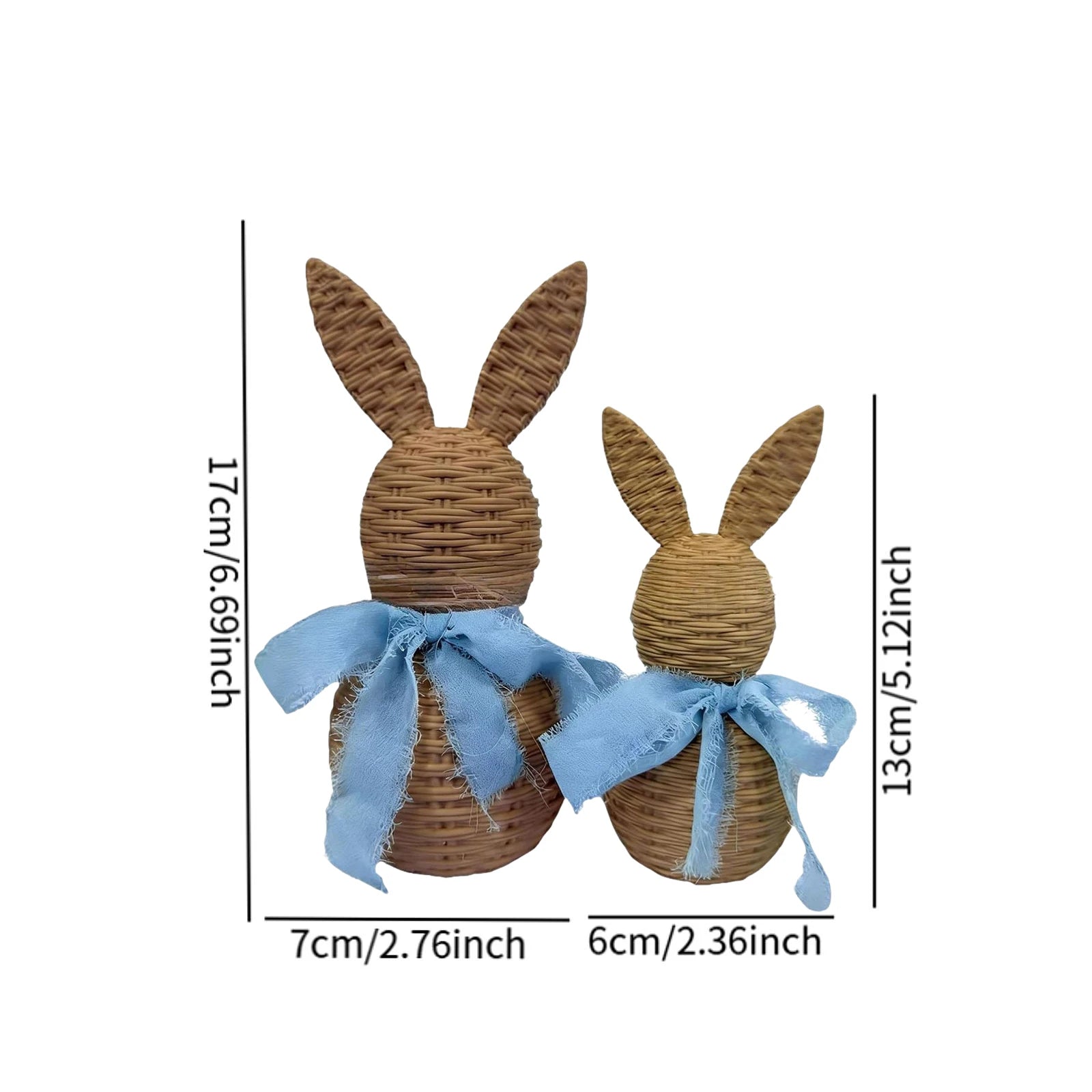 Ornament - Decorative Woven Rabbit